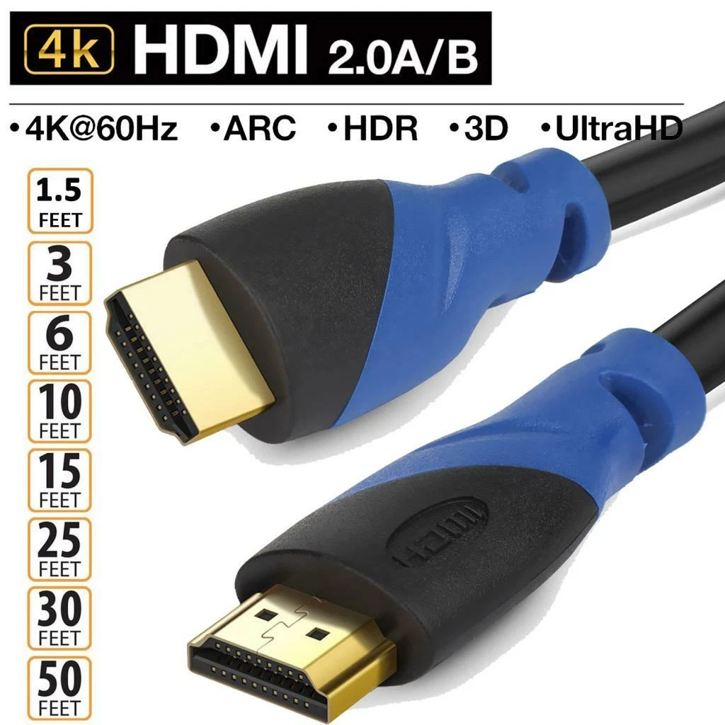 Original NEW HDMI-Compitable Cable 3D 4K HD Video Cable For PS4 For  Playstation 4