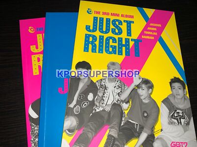 Got7 3rd Mini Album Just Right CD Great No Photocard OOP | eBay