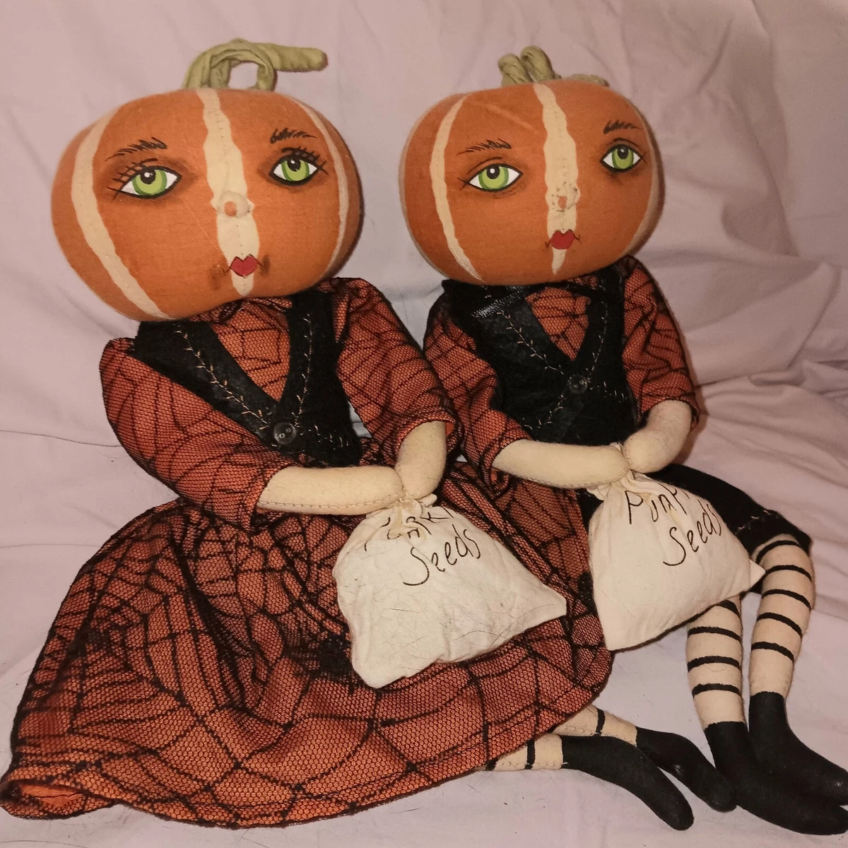 Joe Spencer Gathered Traditions. TATUM TODD Couple pumpkin heads. Halloween