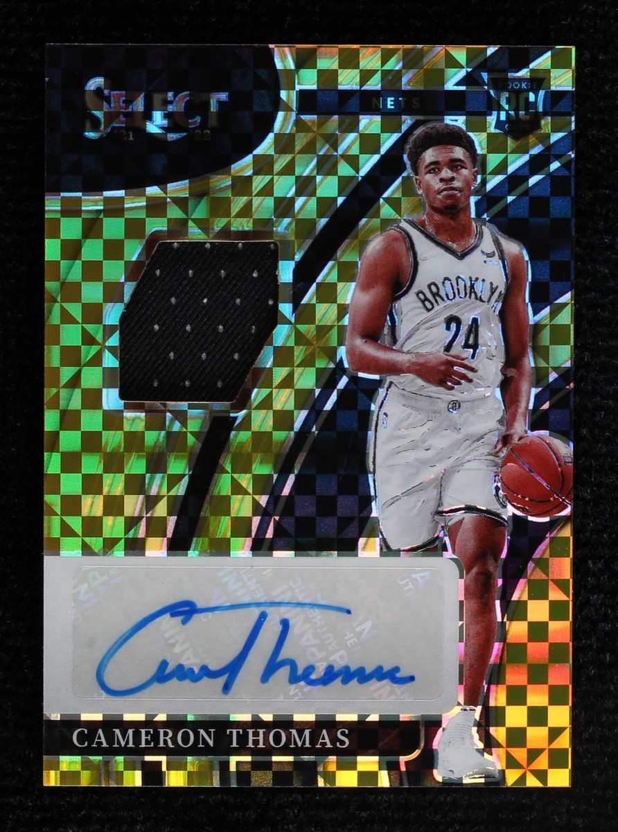 Immaculate Cameron Thomas RCスニーカーパッチサイン Immaculate Cameron Thomas RCスニーカーパッチサイン