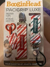 NEW BooginHead 2 pack PaciGrip Pacifier Clip Hoders browns