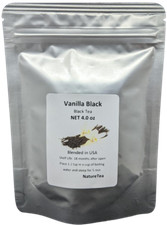 Vanilla Black Tea - Loose Black Tea Blend from 100 Nature
