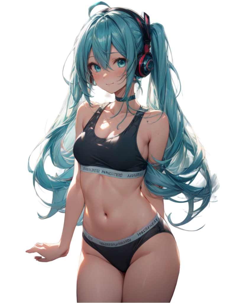 Hatsune Miku Waifu Weatherproof Anime Sticker 6