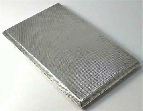 Art Deco 1900-1940 Antique Solid Silver Cigarette & Vesta Cases