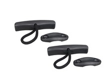 Pactrade Marine Boat Kayak 2PCS Carrying Pull Toggle Handle w/ 4mm Cord Rope