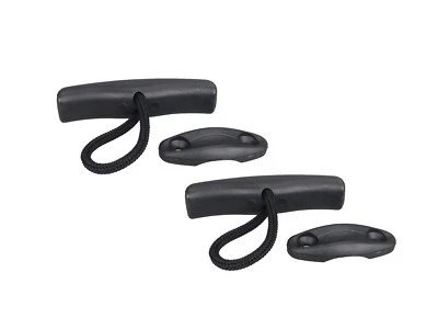 Pactrade Marine Boat Kayak 2PCS Carrying Pull Toggle Handle w/ 4mm Cord Rope