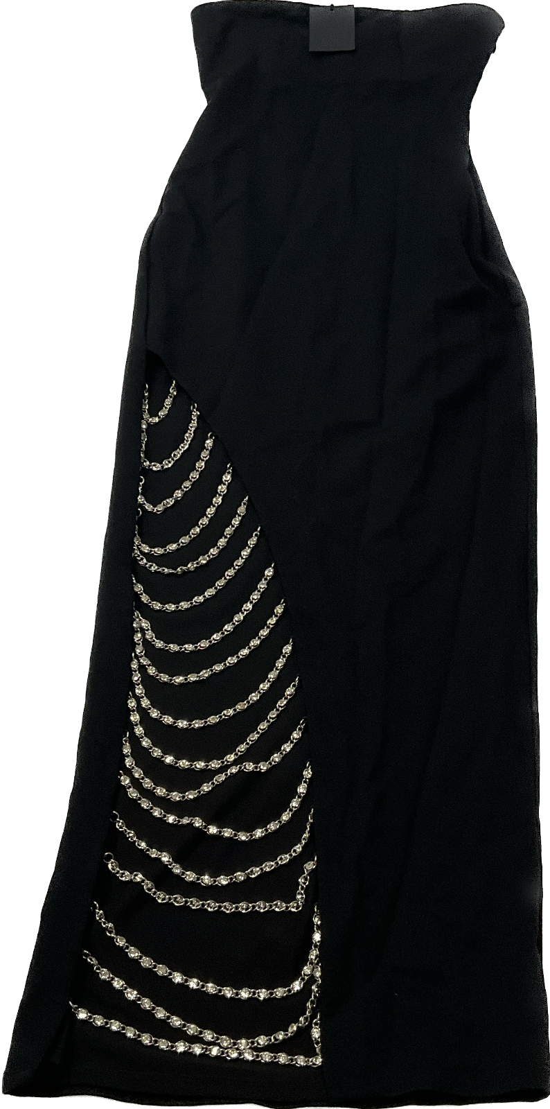 NBD Womens Maxi Skirt in Black Size XS-image