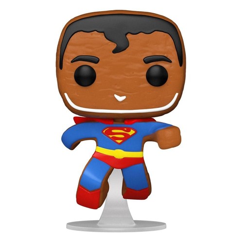 DC Comics Holiday POP! PVC-Sammelfigur - Superman Gingerbread (443) - Picture 2 of 2