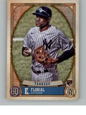2021 Topps Gypsy Queen Estevan Florial 243  RC  New York Yankees