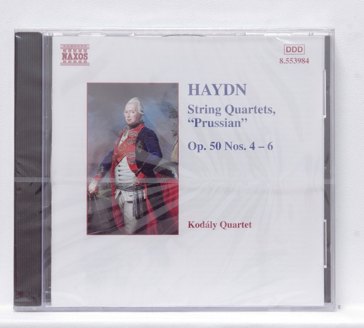 KODALY QUARTET ⸺ HAYDN string quartets op.50 nos.4-6 ⸺ NAXOS CD