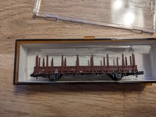 Modelleisenbahn Roco Spur N, 2308S, Rungenwagen der DB