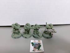 Warhammer 40k SPACE MARINE 4 Pieces Scout Squad Metal 37
