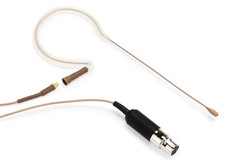 Countryman E6i Omnidirectional Earset Microphone for Speaking with 1mm Cable and