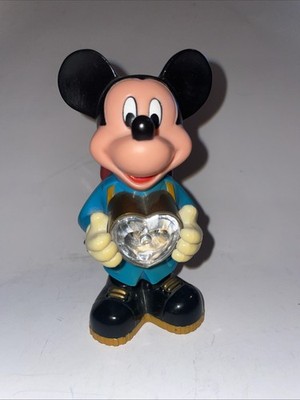 Rare 1980s Vintage Prospector Mickey Flash / Night Light (tested working) 12.5cm