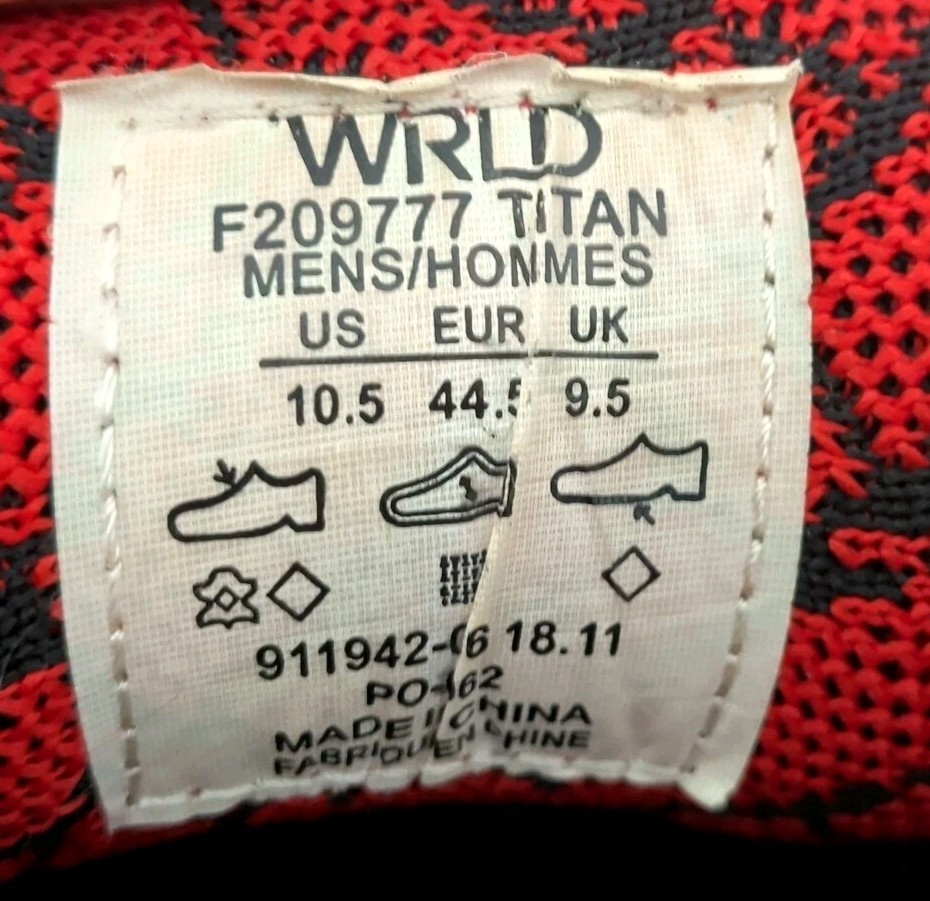 World Industries Skate Shoes Mens 10.5 Y2K F209777 Titan  display picture 1