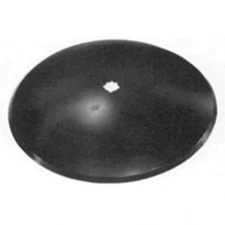 Disc Blade 24" Smooth Edge 1/4" Thickness 1-1/8" Square x 1-1/4" Square Axle