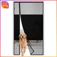 Fliegengitter BalkontüR Magnet 100X210Cm ReißFest Sichtschutz Ohne Bohren