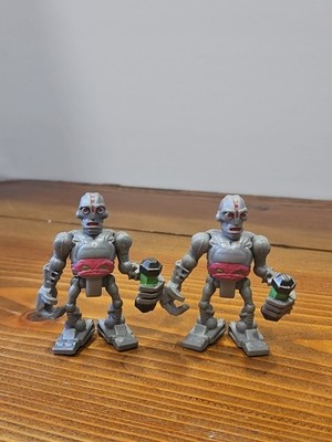 Lot Of 2 TMNT Half Shell Heroes KRAANG Figure Teenage Mutant Ninja Turtles Robot