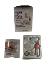 Vanity Planet Face & Body Cleansing System 4 Brush Heads Pink