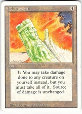 Jade Monolith R Revised Edition 3ED  MTG LP
