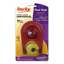 Korky Float Style 2-in Rubber Toilet flapper Universal Compatible-Free Deliver