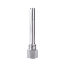 Thermowell, 1/2"NPT Threads Stainless Steel Thermowell for Temperature... 