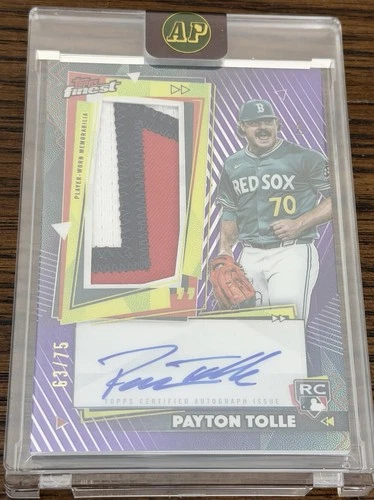 2026 Topps Finest Payton Tolle Red (RAW)