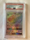 Pokémon TCG Umbreon GX Secret Rare PSA 8 - Sun & Moon Base Set 154/149 Rainbow