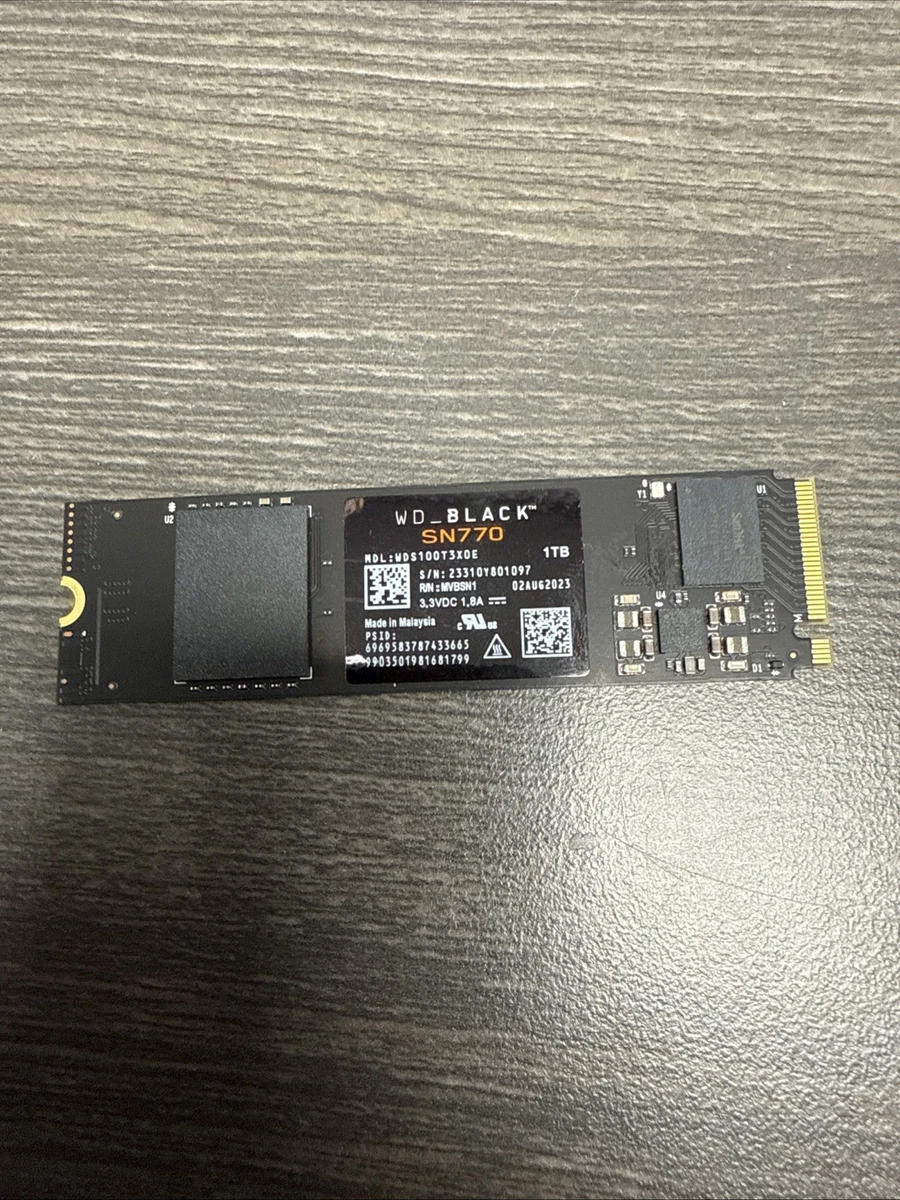 Western Digital WD BLACK SN770 1TB M.2 NVME SSD NEW | eBay