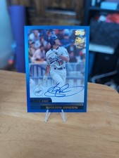 2024 Topps Archives 2000 Fan Favorites Autographs Shawn Green Blue #00FF-SG /25