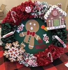 Gingerbread Man Wreath