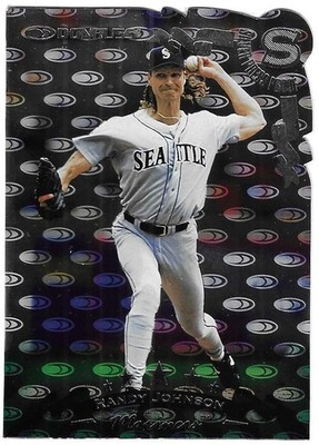 Randy Johnson 1998 DONRUSS MLB BASEBALL SILVER PRESS PROOF CARD 4 Mariners /1500