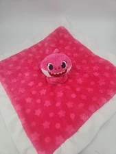 Baby Shark WowWee Pinkfong Smartstudy Nickelodeon Pink Lovey Security Blanket