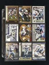 EMMITT SMITH 9 Card Insert Lot Dallas Cowboys Rookie Chrome SP Casino Royale HOF