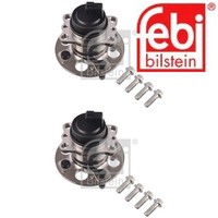 2X Radlagersatz Febi Bilstein 180470 2 Radlager Satz Links Rechts Hinten