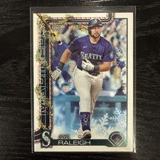 2025 Topps Holiday Cal Raleigh #H54 Mariners