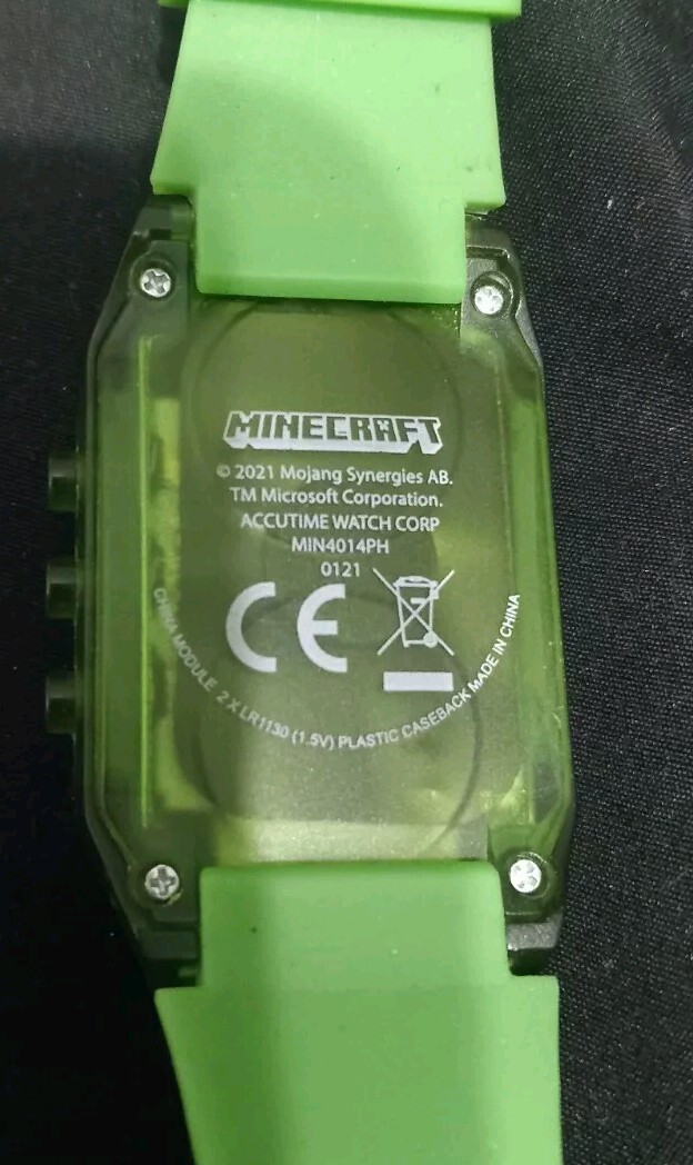 Green Minecraft Watch Light Up Digital - Minecraf… - image 9