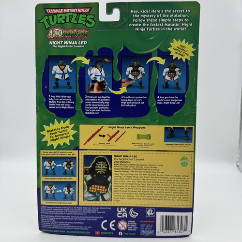 Raphael and Leonardo Night Ninjas TMNT Set Reissues Neu NIB 2023 - Bild 8 von 20