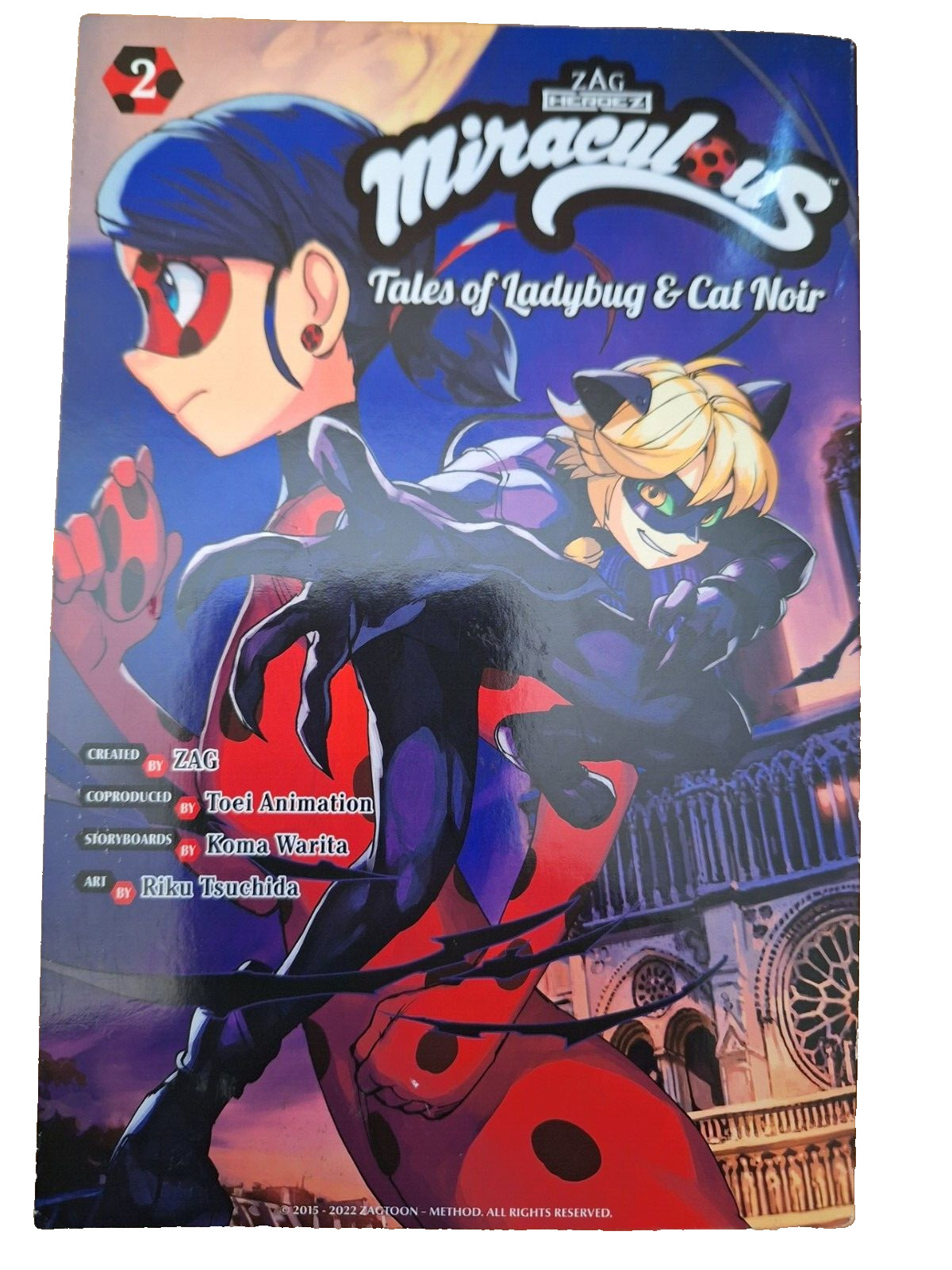 Miraculous: Tales of Ladybug & Cat Noir (Manga) 2 by Koma Warita