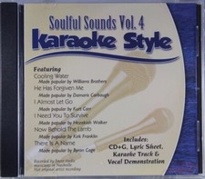 Soulful Sounds Volume 4 Christian Karaoke Style NEW CD G Daywind 6 Songs