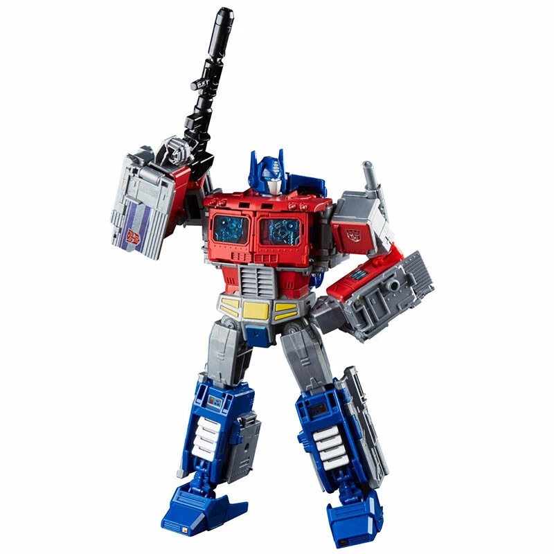Transformers Optimus Prime Power of Primes Leader Evolution Figure Hasbro Offici - Image 4 of 4