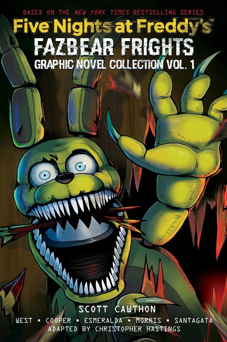 9781338792676 Five Nights at Freddy's Fazbear Frights Collection 1 - Scott Cawth