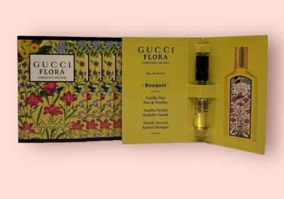 Gucci flora gorgeous Orchid Eau De Parfum Damen parfum proben 6x1,5 Ml. Neu