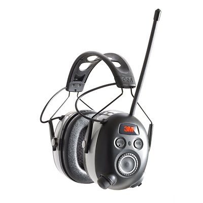 3M 90542-3DC WorkTunes Black Wireless 