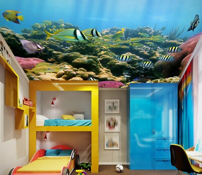 3D Yellow Stone 228 WallPaper Murals Wall Print Decal Wall Deco AJ WALLPAPER Zoe