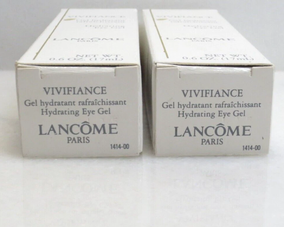 LOTE DE 2 GEL HIDRATANTE PARA OJOS LANCOME VIVIFIANCE 0,6 OZ Foto 4 de 4