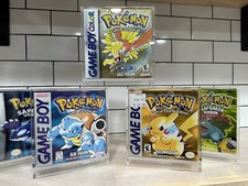 Acrylic Display Case for Nintendo Game Boy Advance Boxes UV Protection USA