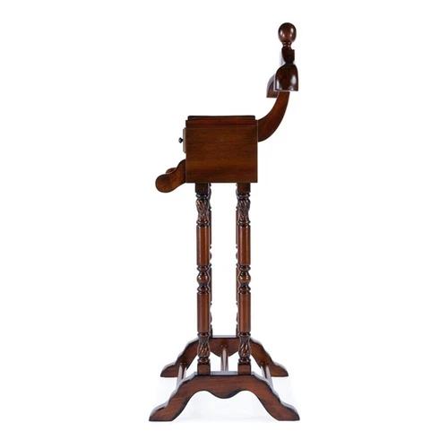 Butler Specialty Company Petrov Clothing Valet Stand - Medium Brown - Picture 4 of 6