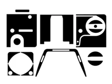 Camera Replacement Skin Cover Leather w/Video instr【Hasselblad 503CW 】Japan 871