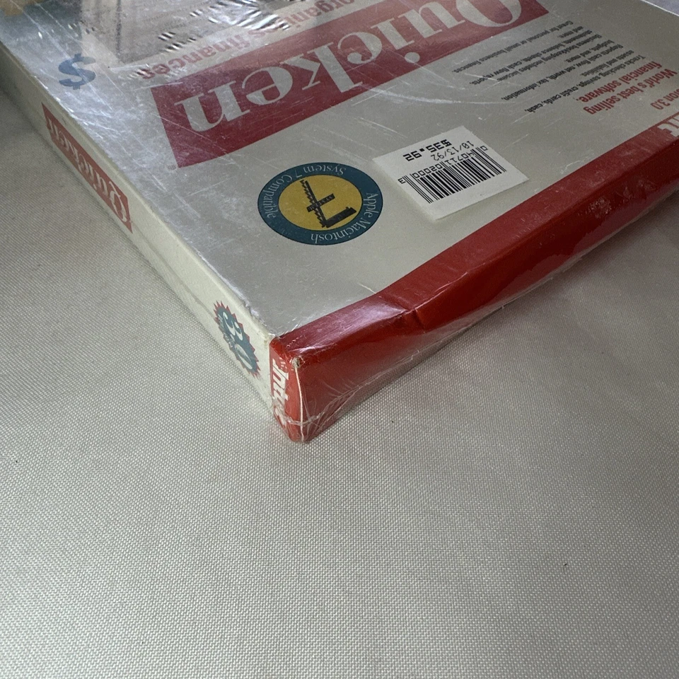 New Vintage Intuit Quicken Manage Financial Software Floppy Disk Apple Macintosh - Image 3 of 4